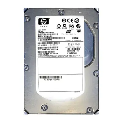 456166-001 HP 400GB 3Gb/s SAS 10000 3.5-inch Hard Drive