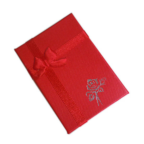 Valentines Day Presents Packages Cardboard Pendant Necklaces Boxes