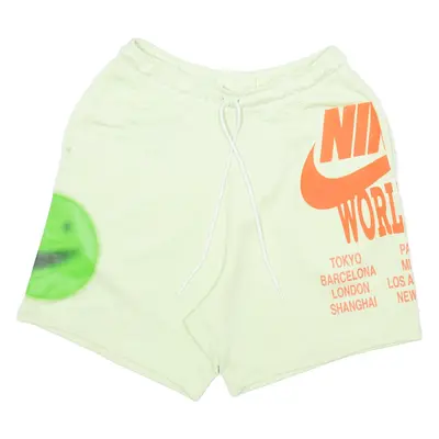 NIKE Mens Casual Shorts Green Relaxed S W30