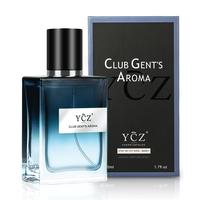 YCZ CLUB GENT'S AROMA Eau de Parfum 1.7oz (50ml) Long Lasting Nightclub Essential Fragrance with Aldehyde, Fragrant Lemon, Mi...
