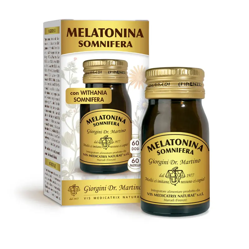 Dr Giorgini Melatonin Somnifera 60 tablets of 500 mg - 30 gr