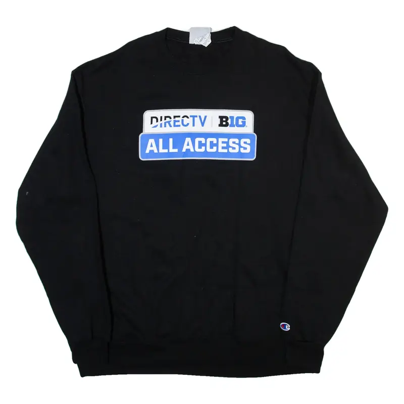 CHAMPION Mens Sweatshirt Black XL