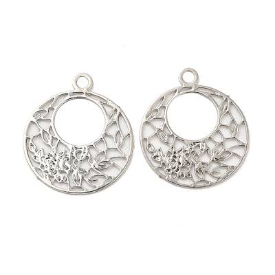 Long-Lasting Plated Brass Filigree Charms