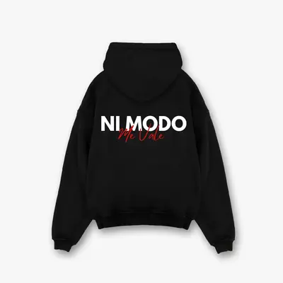 Me Vale -  Black Hoodie