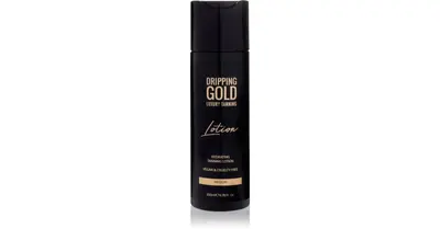 Dripping Gold Luxury Tanning Self-tanning moisturizing milk lotion for intense tanning color Ultra Dark 200 ml