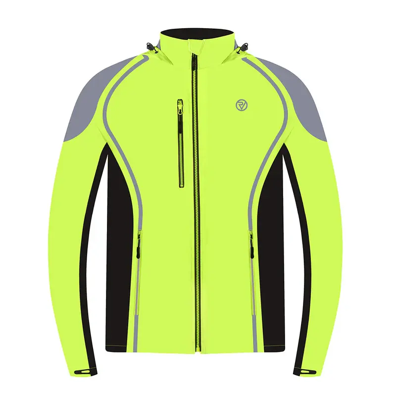 Men's Waterproof Windproof Hooded Cycling Jacket