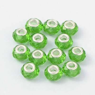 Handmade Glass European Beads