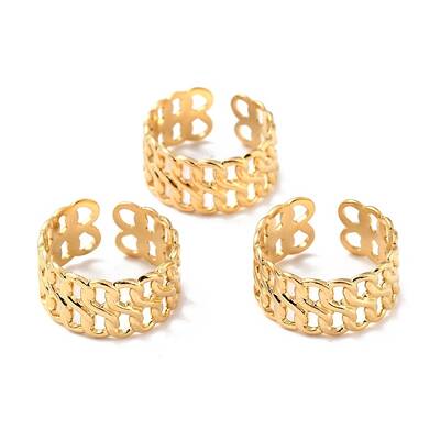 Ion Plating(IP) 304 Stainless Steel Finger Rings
