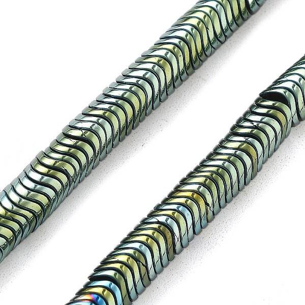Electroplated Synthetic Non-magnetic Hematite Beads Strands
