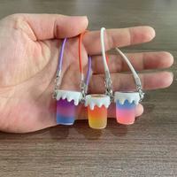Mini luminous cream cup, can be used as doll accessories, random colors