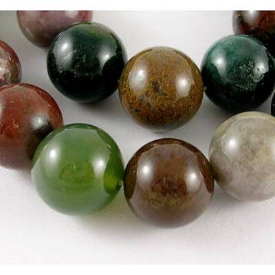 Natural Indian Agate Beads Strands