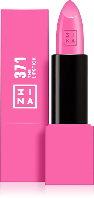 3INA Lipstick color 371 Pink Hot 4.5 g