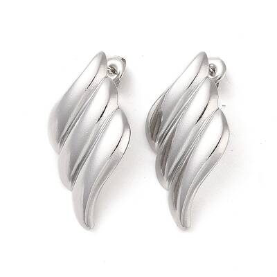 Non-Tarnish 304 Stainless Steel Stud Earrings for Women