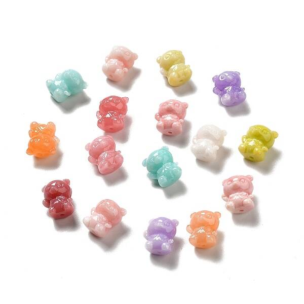 Opaque Resin Beads