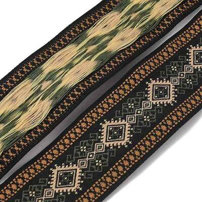 Ethnic style Embroidery Polyester Ribbons