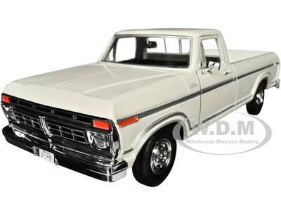1977 Ford F-150 Custom Pickup Truck White \
