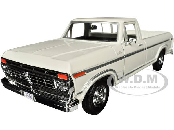 1977 Ford F-150 Custom Pickup Truck White \