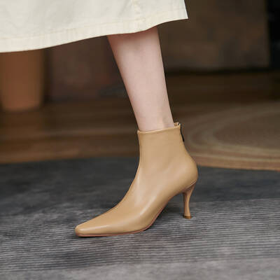 Chiko Indigo Square Toe Stiletto Boots
