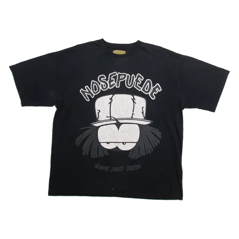 Nose Puedo Mens T-Shirt Black L
