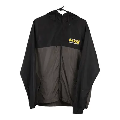 Davis High School Mountain Bike Team Independent Windbreaker - Medium Black Polyester