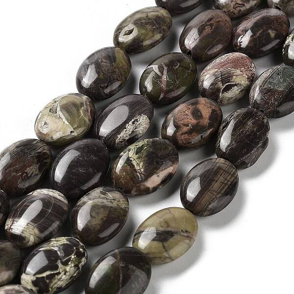 Natural Wealth Stone Jasper Beads Strands