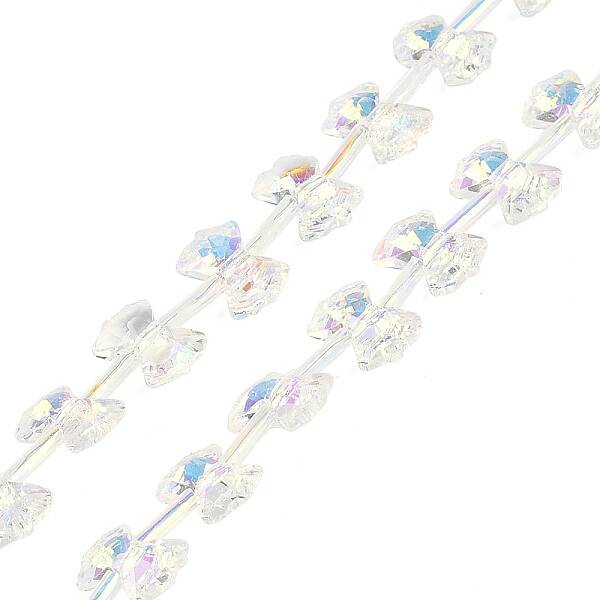 Electroplate Glass Beads Strands