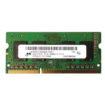 Micron MT4KTF25664HZ-1G6E1 | 2GB DDR3-1600MHz PC3-12800 Non-ECC Unbuffered SODIMM CL11 1Rx16 1.35V 204-Pin Memory Module