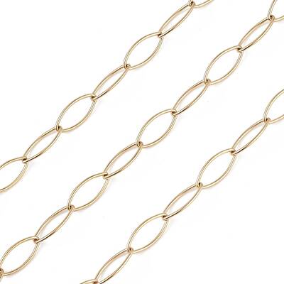 304 Stainless Steel Horse Eye Link Chains