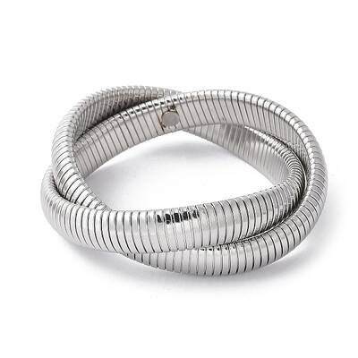 304 Stainless Steel Stretch Bracelets