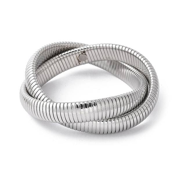 304 Stainless Steel Stretch Bracelets