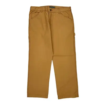 Bean Signature Carpenter Trousers - 35? Waist Brown Cotton