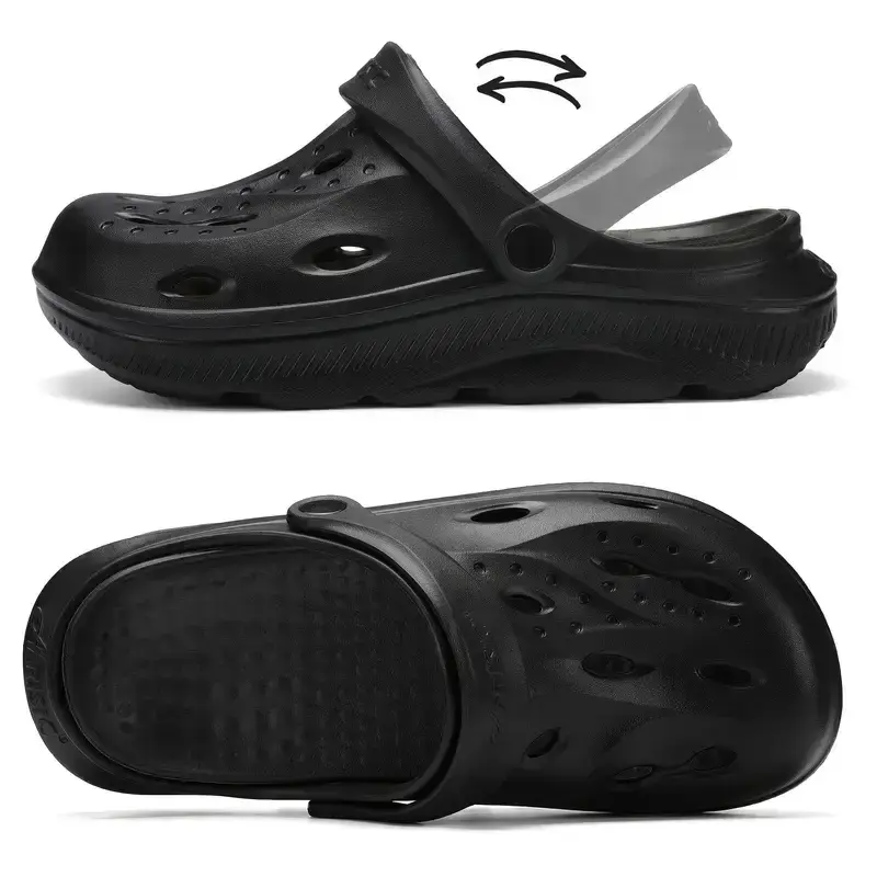 Orthopedic Clogs for Men & Women - Non-Slip Garden Work Shoes with Arch Support | Comfortable Recovery Sandals for Plantar Fa...