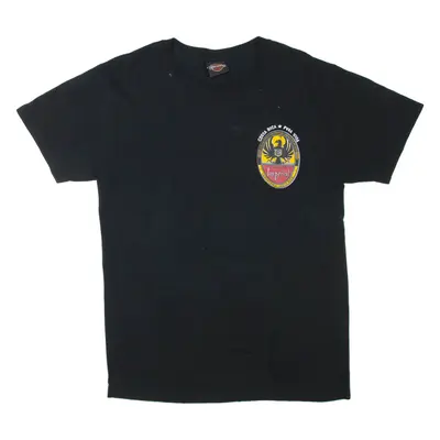 HARLEY DAVIDSON Mens T-Shirt Black M