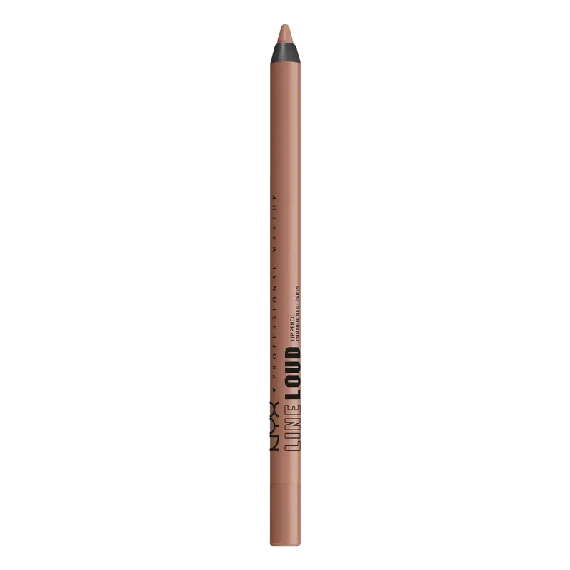 Line Loud Lip Liner, Longwear and Pigmented Lip Pencil with Jojoba Oil & Vitamin E, NYX Professional Makeup