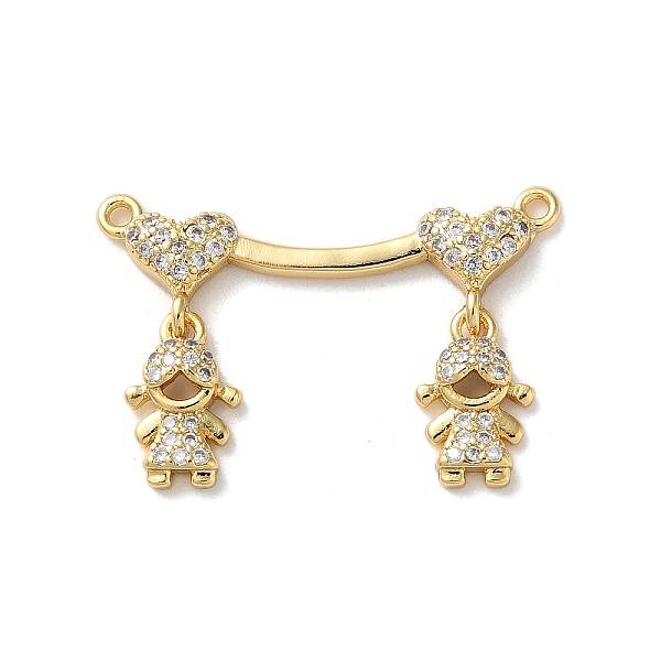 Brass Pave Cubic Zirconia Pendants