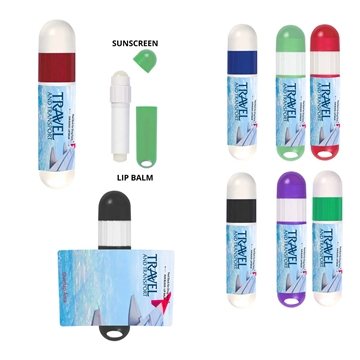150 Customized SPF Lip Balm and Sunscreen Combo - Dual End & UVA ...