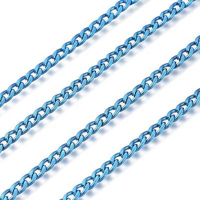 Electrophoresis 304 Stainless Steel Curb Chains