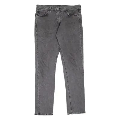 LEVI'S 511 BIG E Jeans Mens Grey Slim Straight W33 L32