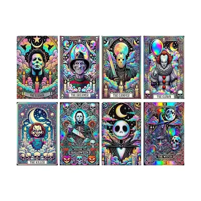 Horror Movie Diamond Painting Set,Adult 5D Diamond Art Painting Set Gemstone Art Painting kit Home Wall Decoration Gifts1/3/4...
