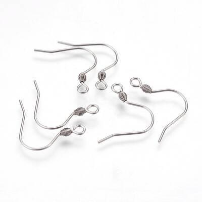 Tarnish Resistant 304 Stainless Steel Earring Hooks
