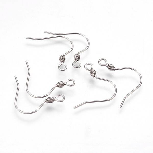 Tarnish Resistant 304 Stainless Steel Earring Hooks