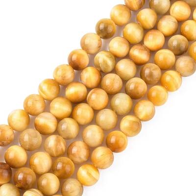 Natural Gold Tiger Eye Beads Strands