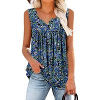 Angerella Womens Tank Tops and Short Sleeve Floral Summer Tops