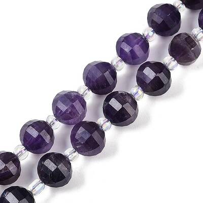 Natural Amethyst Beads Strands