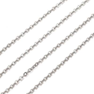 Tarnish Resistant 304 Stainless Steel Cable Chains