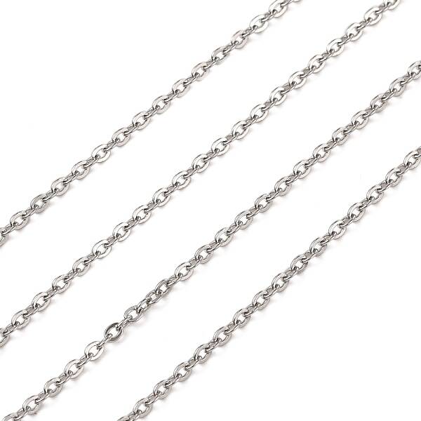 Tarnish Resistant 304 Stainless Steel Cable Chains