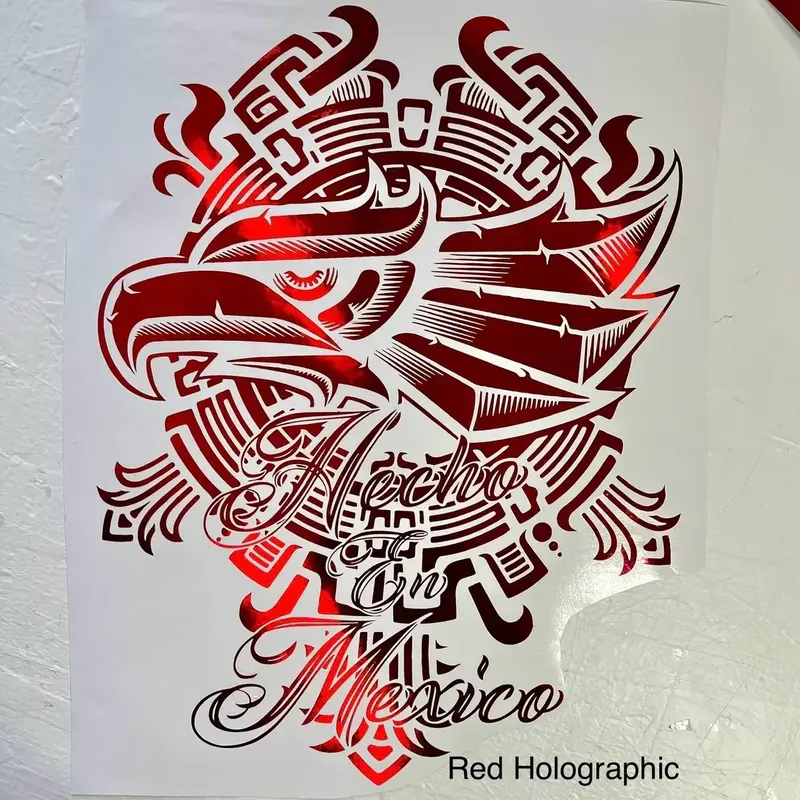 Hecho En Mexico Decal Sticker - Mexican Design for Car Truck and Walls