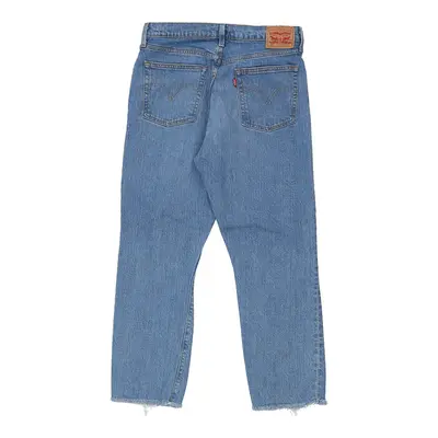 501 Levis Jeans - 32W UK 14 Blue Cotton