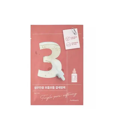 Numbuzin n.3 Pore-softening tissue mask