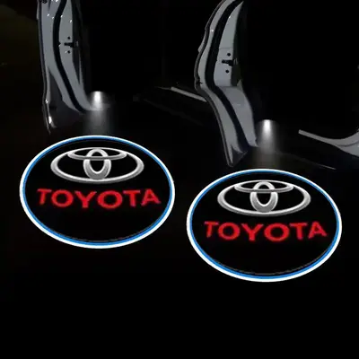 KLIFE LIMITED  2Pcs LED Car Door Projector Welcome Light for Honda Civic/Accord/CR-V/Fit/HR-V/Vezel/Odyssey